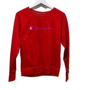 Champion Women's Red Sweatshirt